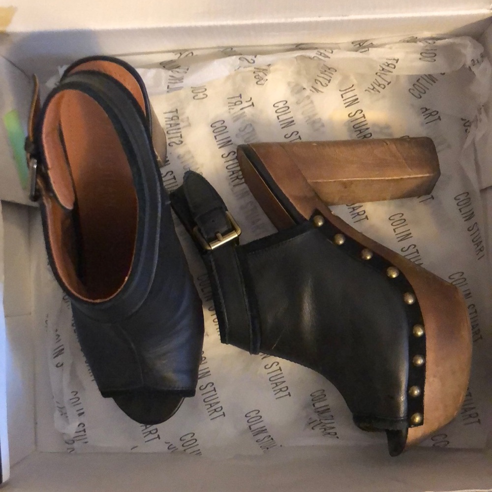 Collin Stewart Platform Clogs